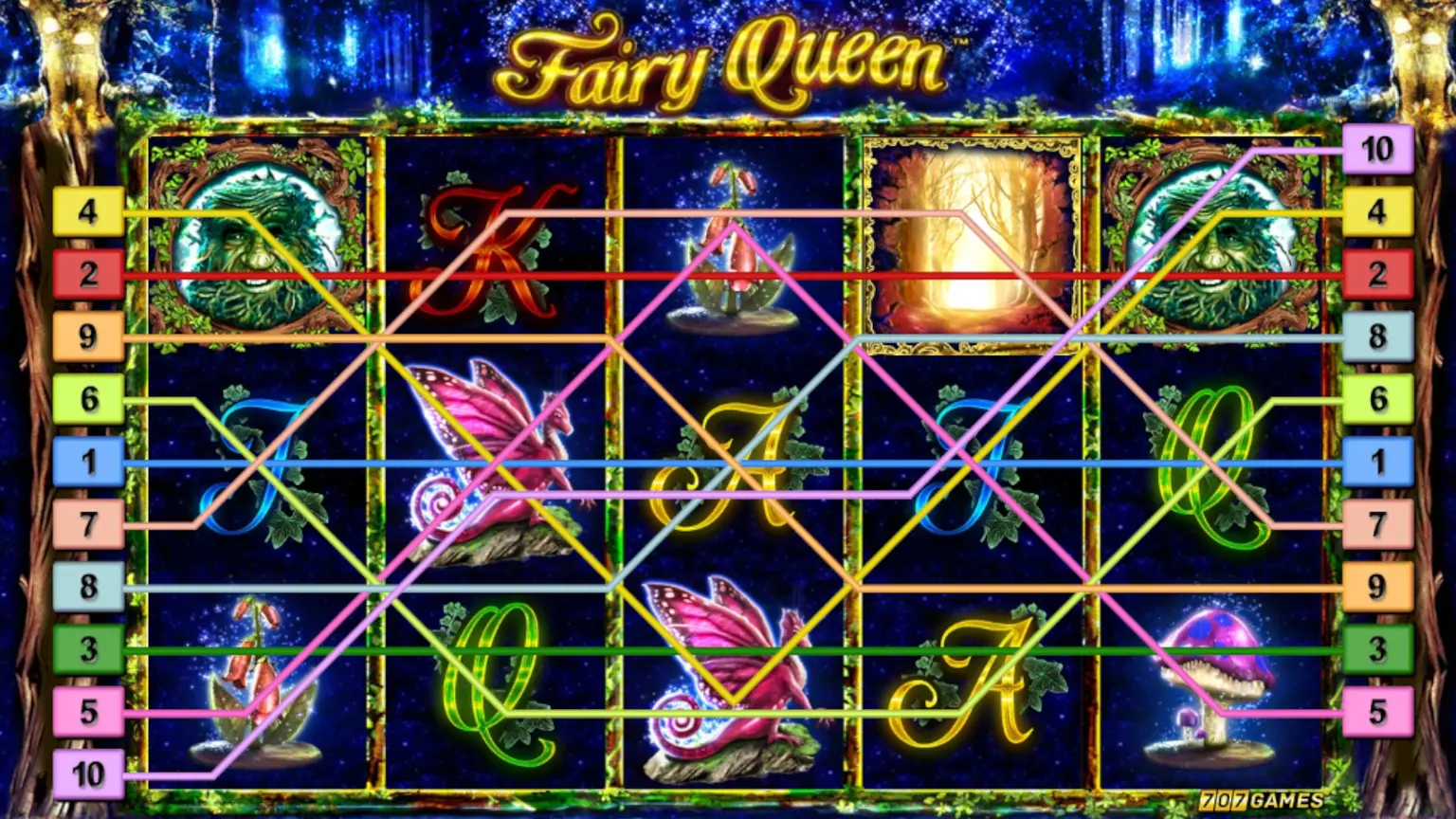fairy-queen Linien