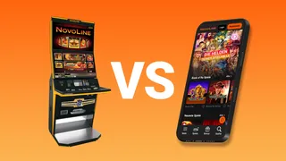 Spielhalle vs. Online Spielhalle