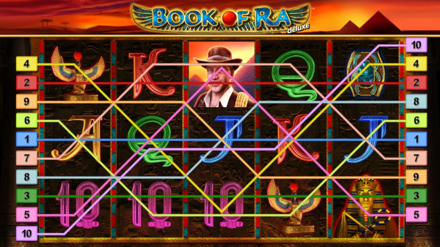 book-of-ra-deluxe Linien