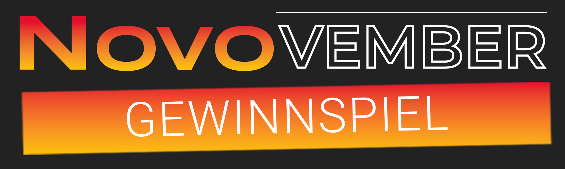 NOVOVEMBER Gewinnspiel