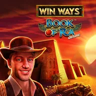 Book of Ra Deluxe Win Ways Logo