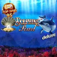 Dolphin's Pearl Deluxe Top Spin Max RTP Logo