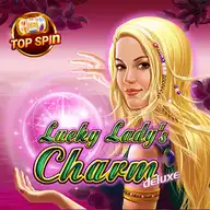 Lucky Lady's Charm Deluxe Top Spin Logo