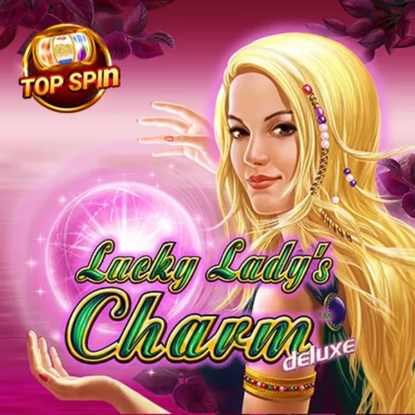 Lucky Lady's Charm Deluxe Top Spin Logo