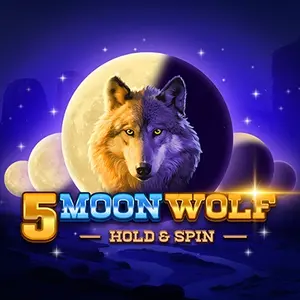 5 Moon Wolf Logo