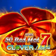 50 Red Hot 7 Clover Link Logo