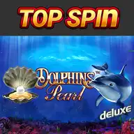 Dolphin's Pearl Deluxe Top Spin Logo