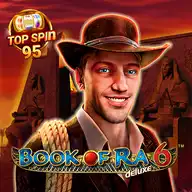 Book of Ra Deluxe 6 Top Spin Max RTP Logo