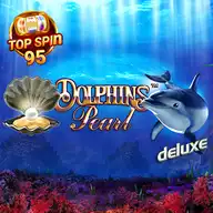 Dolphin's Pearl Deluxe Top Spin Max RTP Logo