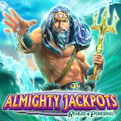Almighty Jackpots - Realm of Poseidon Logo