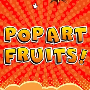 Pop Art Fruits Logo