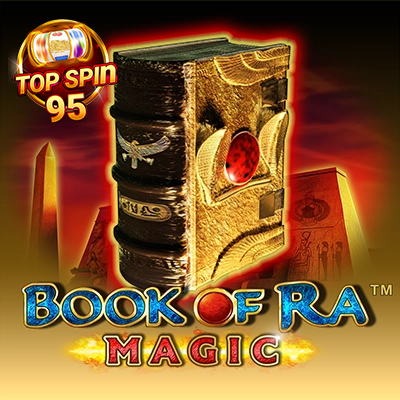 Book of Ra Magic Top Spin Max RTP Logo