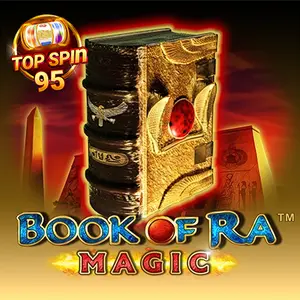 Book of Ra Magic Top Spin Max RTP Logo