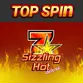 Sizzling Hot Deluxe Top Spin Logo
