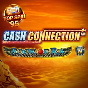Cash Connection Book of Ra Top Spin Max RTP Logo