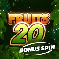 Fruits 20 Bonus Spin Logo
