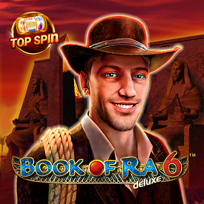 Book of Ra Deluxe 6 Top Spin Logo