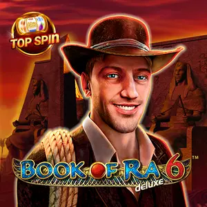 Book of Ra Deluxe 6 Top Spin Logo