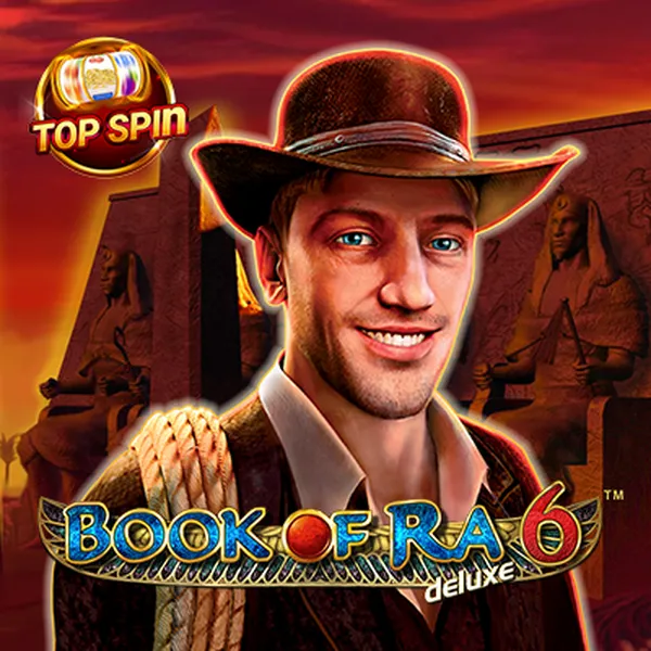 Book of Ra Deluxe 6 Top Spin Logo
