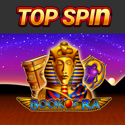 Book of Ra Top Spin Logo