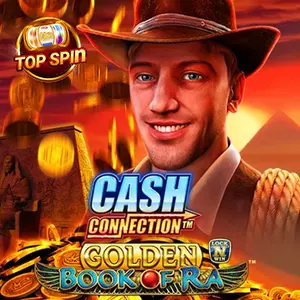 Cash Connection - Golden Book of Ra Top Spin Logo