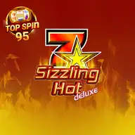 Sizzling Hot Deluxe Top Spin Max RTP Logo