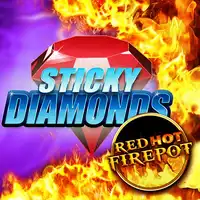 Sticky Diamonds Red Hot Firepot Logo