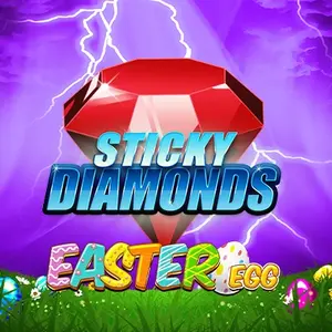 Sticky Diamonds Easter Egg Logo