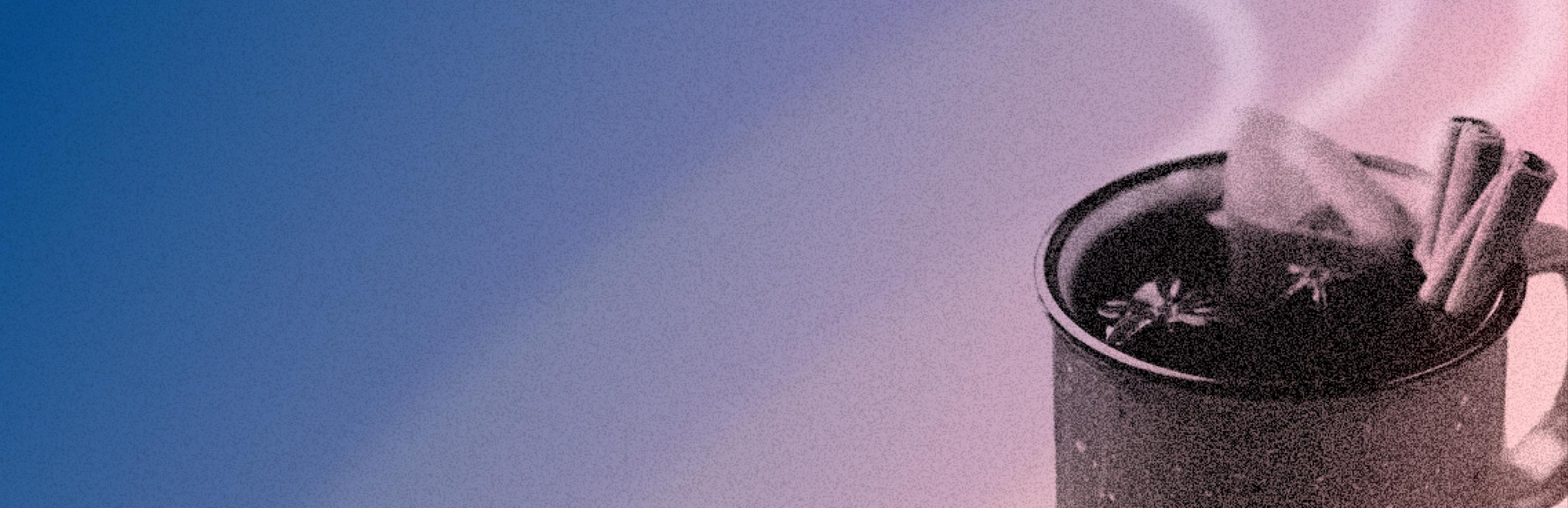 an Illustration of a christmas punsch