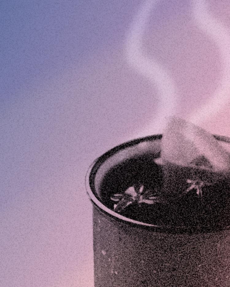 an Illustration of a christmas punsch