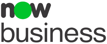 Now Business stacked logo