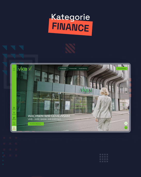 A person in a light suit walks toward a modern building with