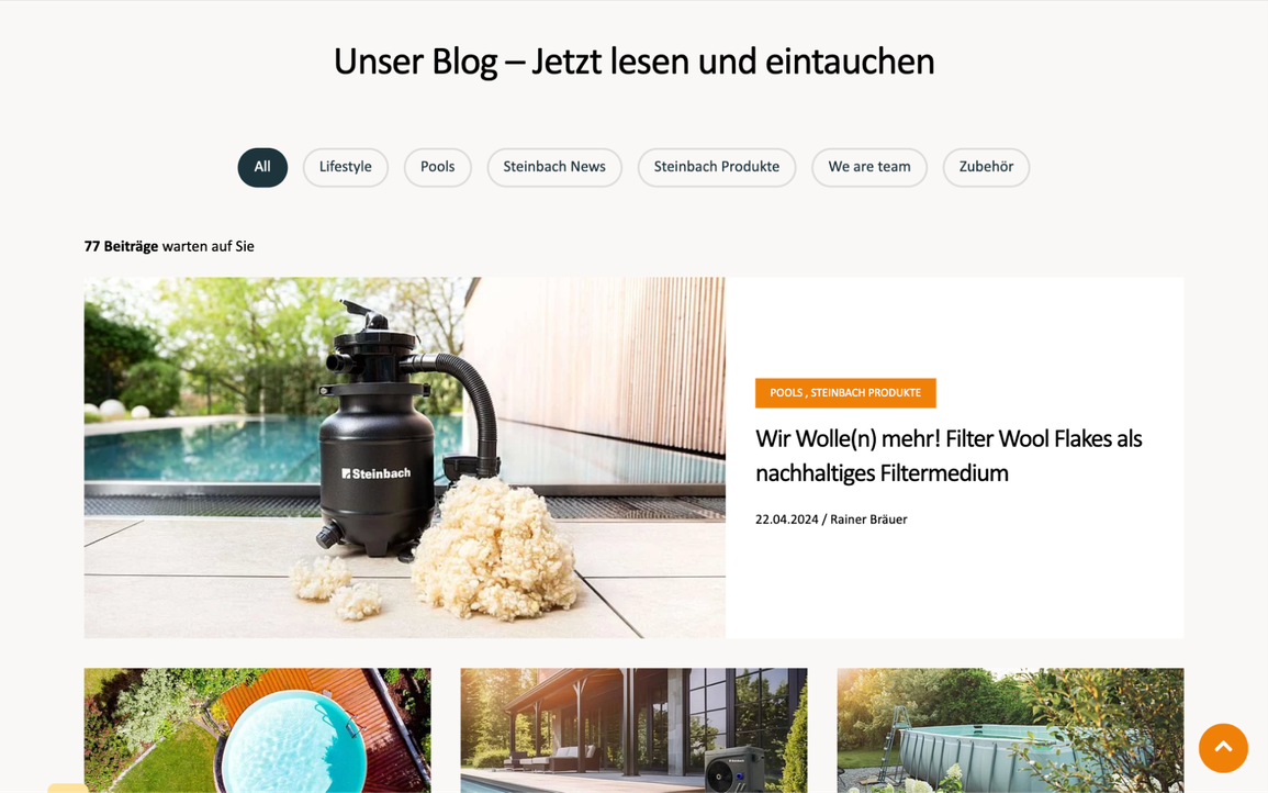 Steinbach Blog Übersicht