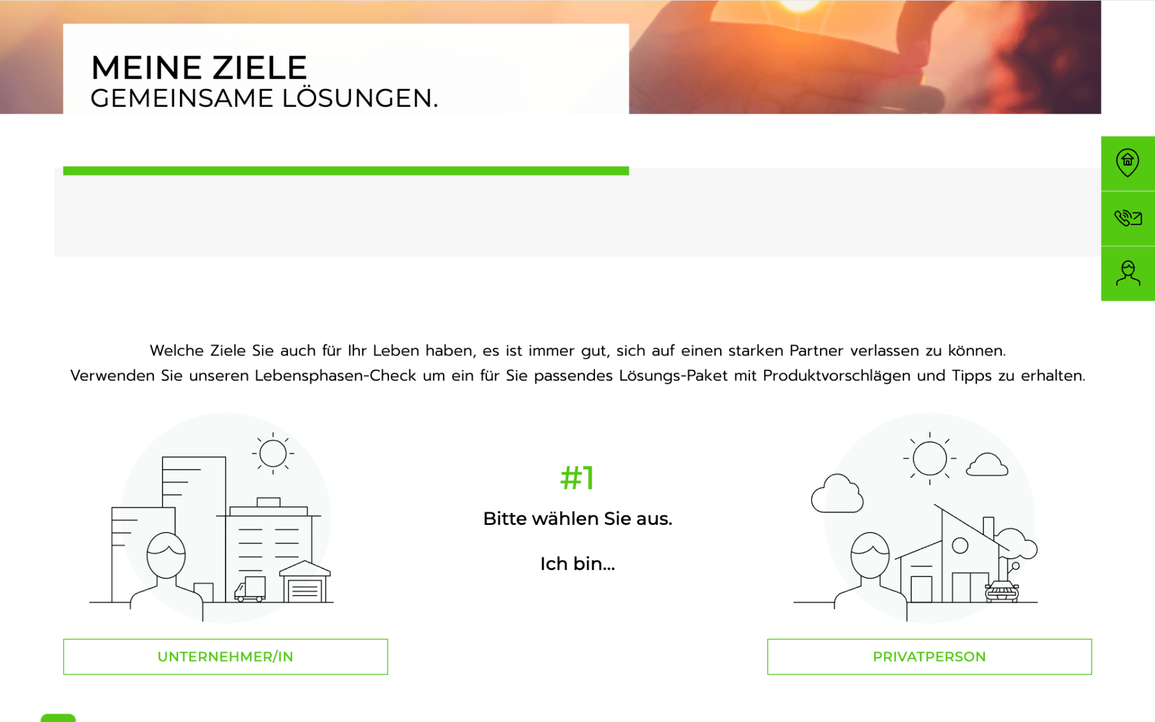 VKB Meine Ziele Überblick