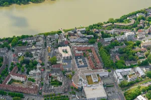 Neue Mitte Porz: Luftbildaufnahme 