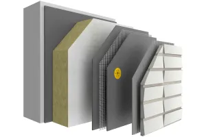 Systemaufbau Sportlerhaus Hamburg, mineralisches WDVS mit StoCera Keramikfliesen