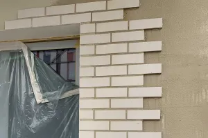 Klinkerverlegung StoBrick an der Fassade des Stadtquartiers Rivus Vivere