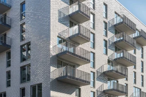 Neubau Sportlerhaus Hamburg, dreidimensionale Keramikfassade von Sto