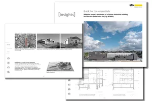Preview of the Projects [insights] case study PDF by Sto for Trofa Town Hall