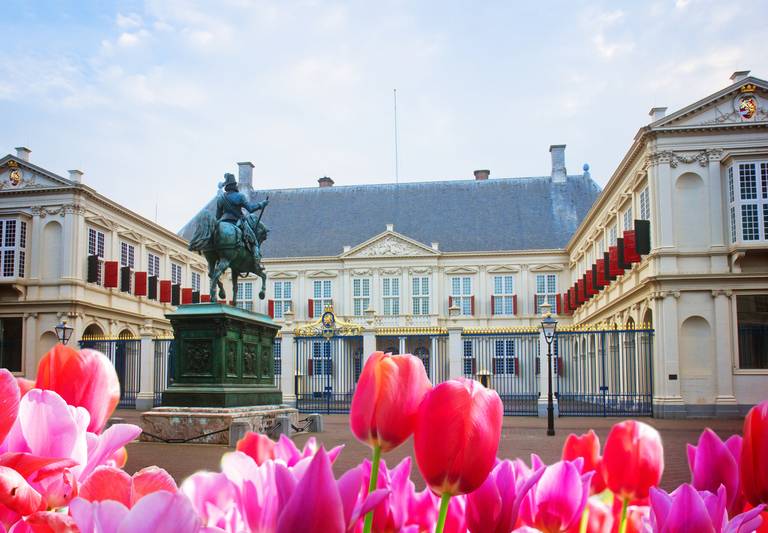 The Hague and Noordeinde Palace