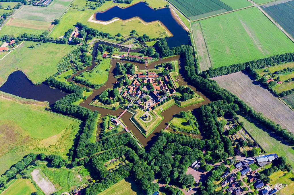  L'impressionnante forteresse de Bourtange
