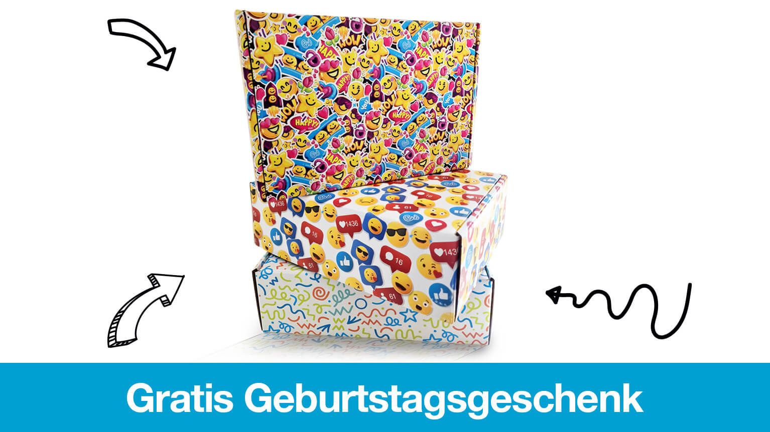 Drei Plus Geburtstagsgeschenk