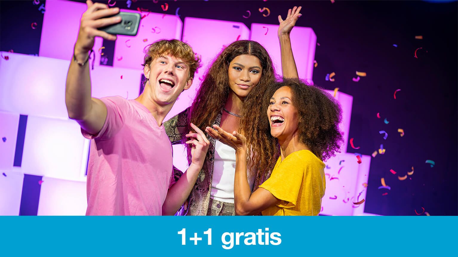 Drei Plus Madame Tussauds