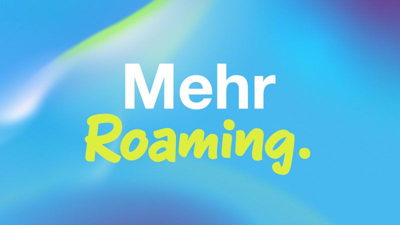 Jugend+ Mehr Roaming.