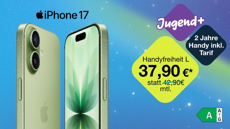 iPhone 17 mit Jugend+