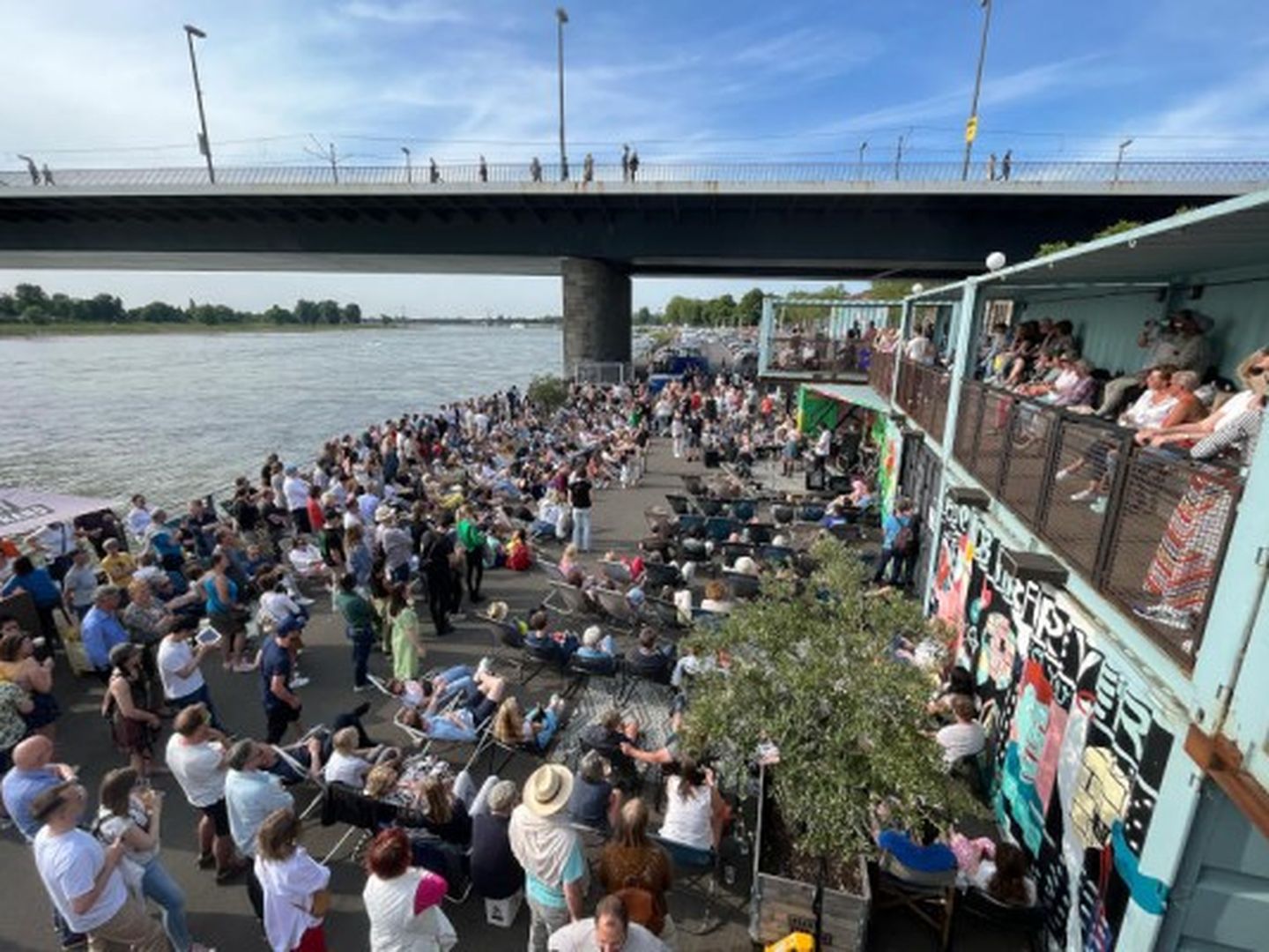 Stadtstrand am Tonhallenufer © Stadtstrand Düsseldorf GmbH