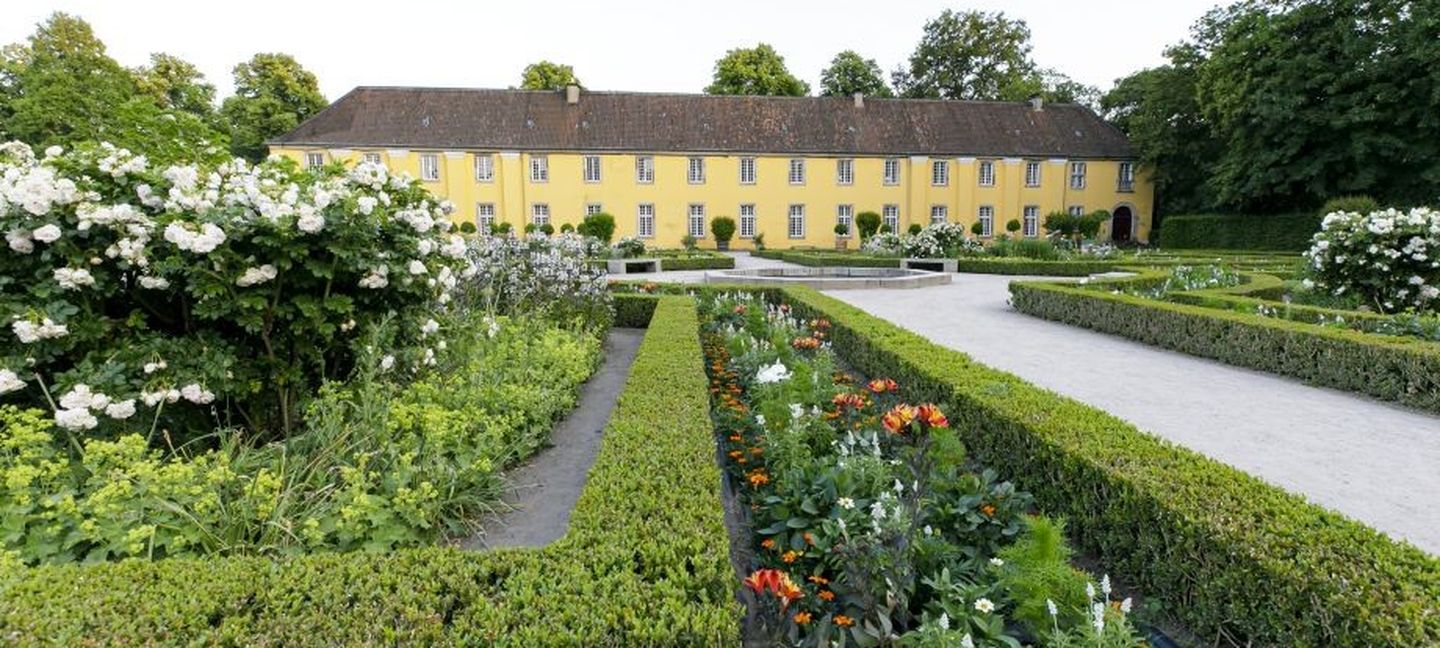 Der Parterregarten im Schlosspark Benrath.