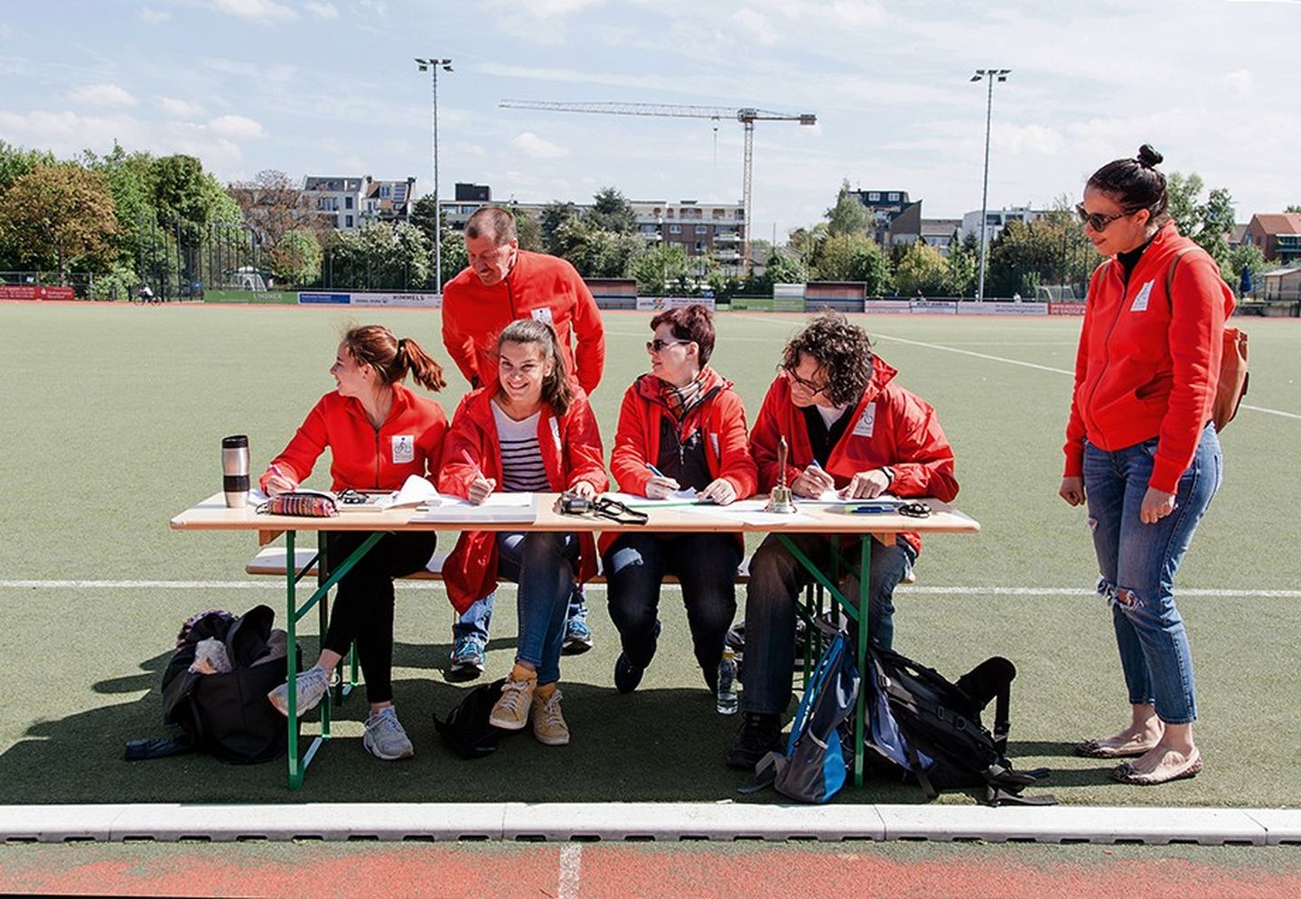 Ohne das Engagement der freiwilligen Helfer (neudeutsch „Volunteers“) geht heute kein Sportevent mehr über die Bühne. 