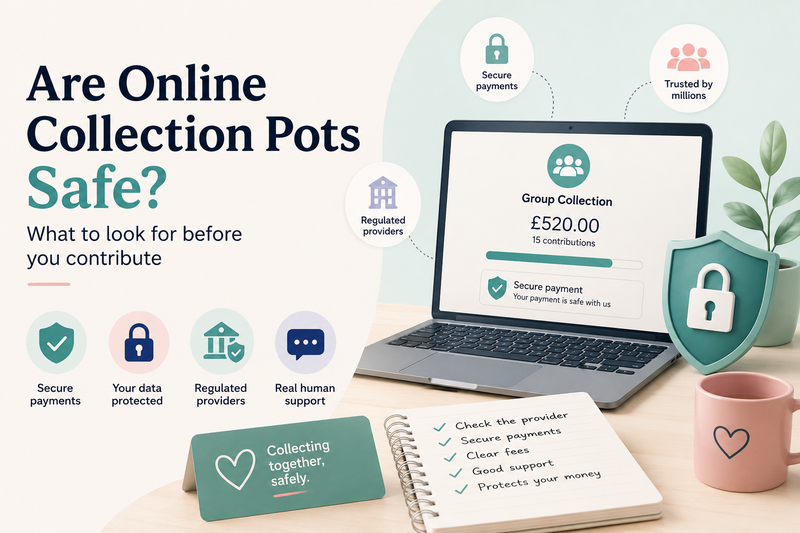 Are Online Collection Pots Safe?