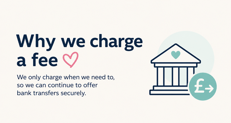 Why Viing Charges a Fee for Bank Transfers